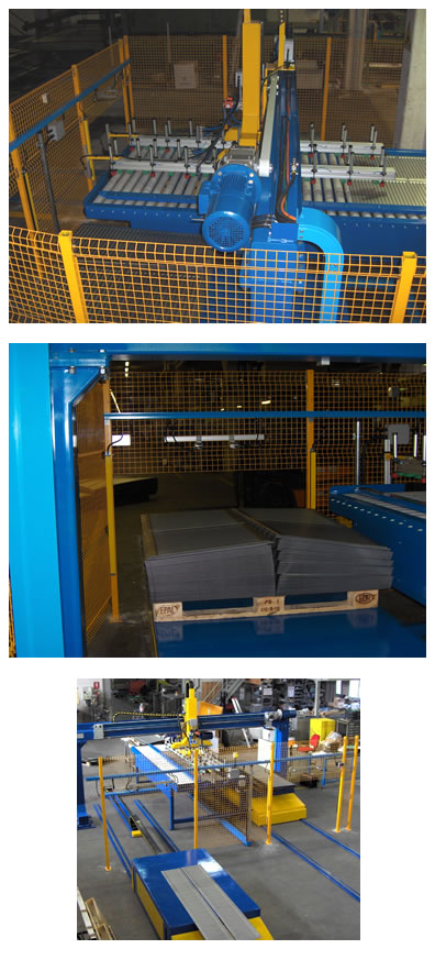 Pallettizzatore lamiere