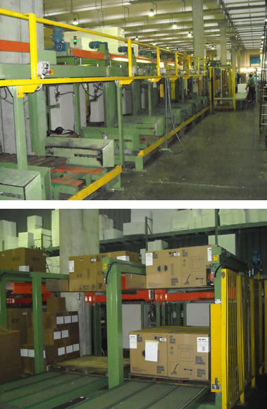 Pallettizzatore scatole